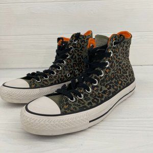 Converse Chuck Taylor Pro All Star Air Zoom Leopard Men's 7.5 Women's 9.5